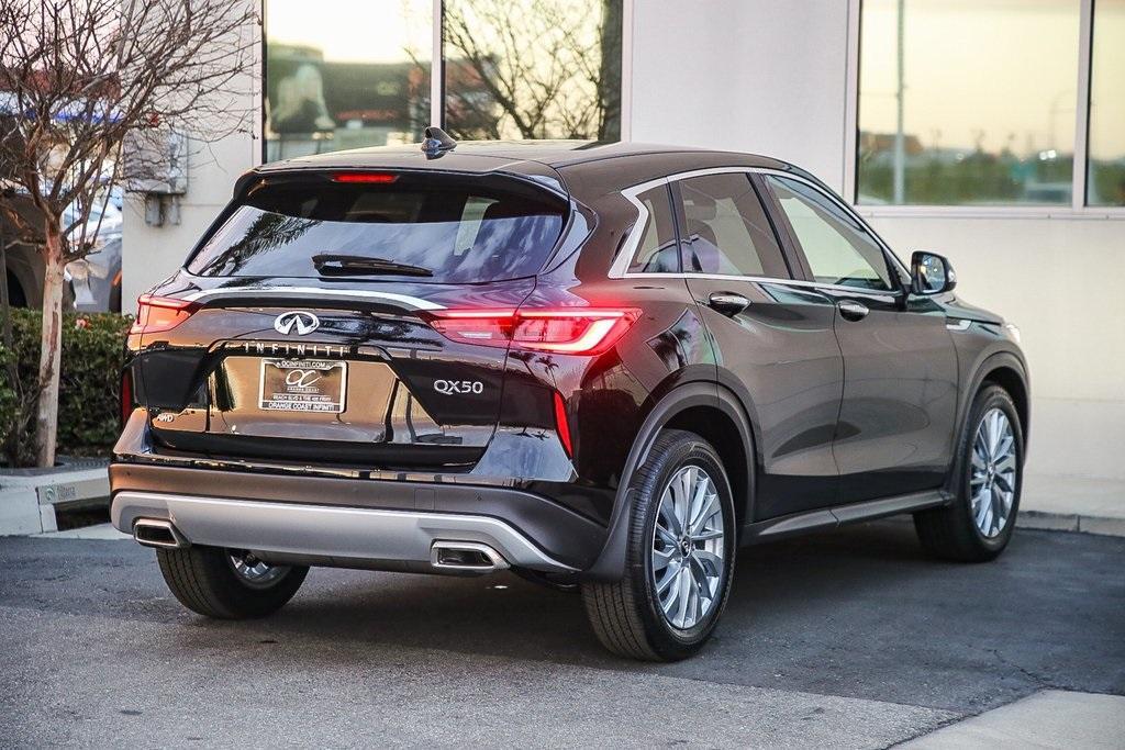 new 2025 INFINITI QX50 car, priced at $44,585