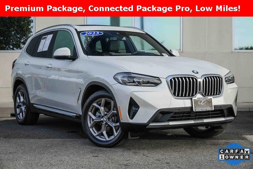 used 2023 BMW X3 car, priced at $32,980