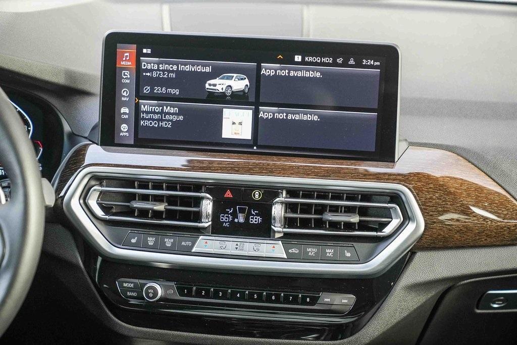 used 2023 BMW X3 car, priced at $32,980
