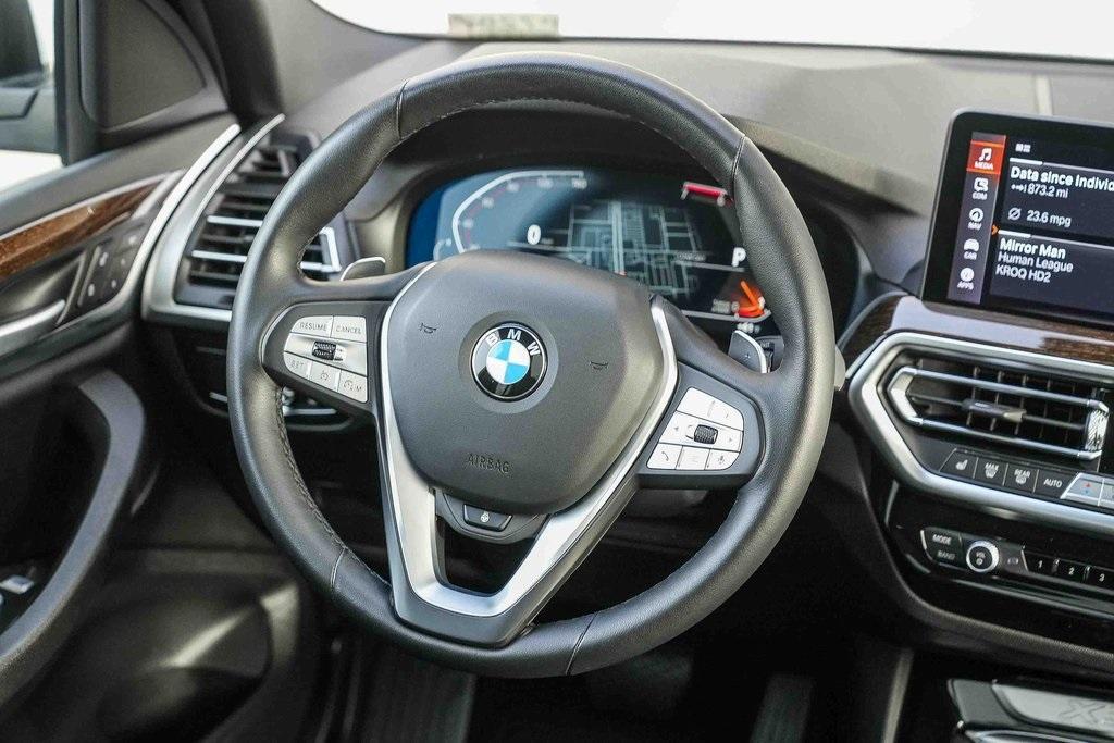 used 2023 BMW X3 car, priced at $32,980