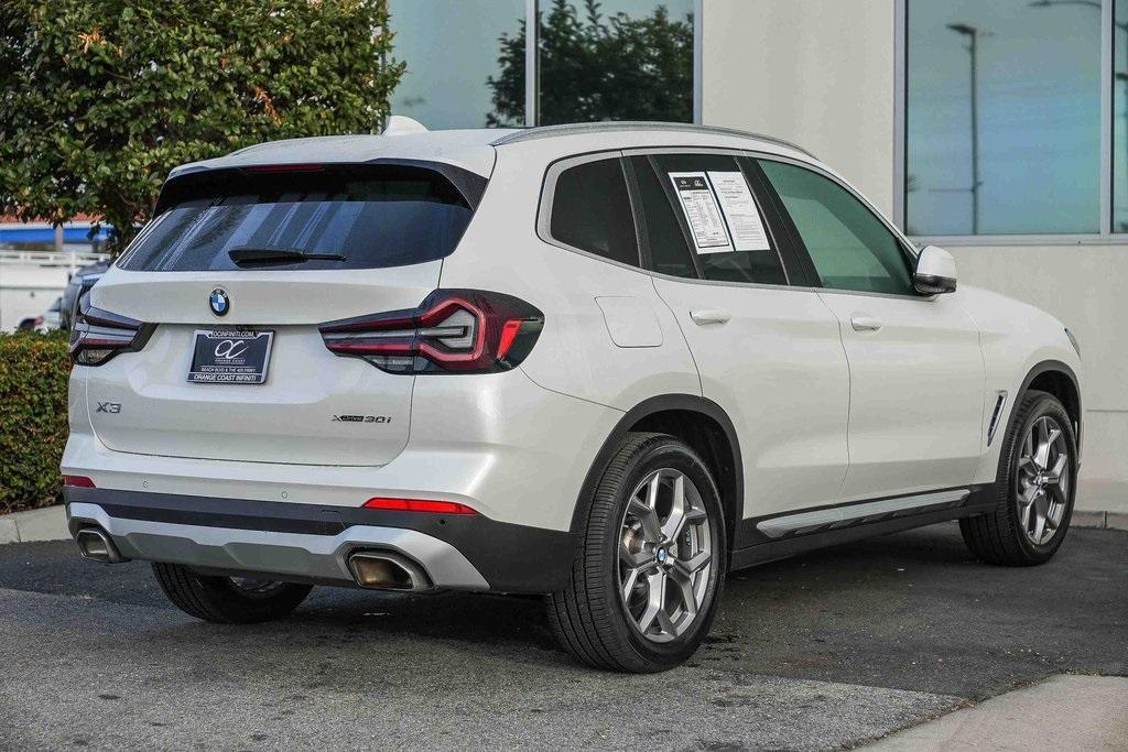 used 2023 BMW X3 car, priced at $32,980