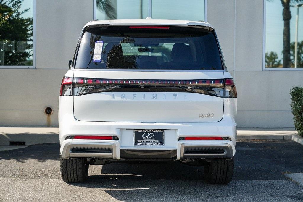 new 2025 INFINITI QX80 car, priced at $93,000