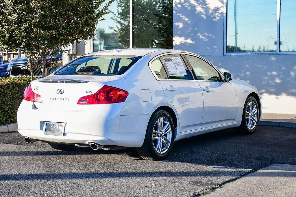 used 2012 INFINITI G25 car, priced at $12,500