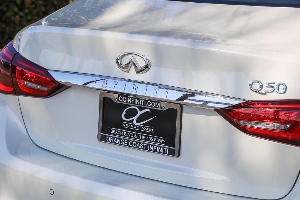 used 2024 INFINITI Q50 car, priced at $33,987