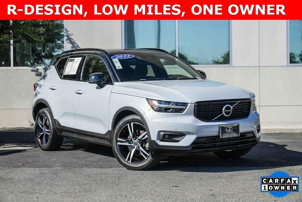 used 2022 Volvo XC40 car, priced at $28,387