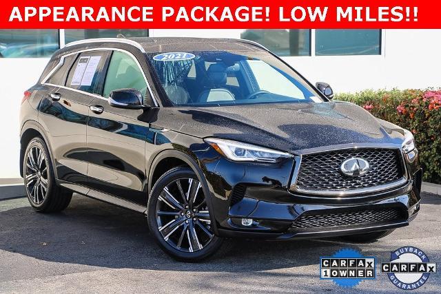 used 2021 INFINITI QX50 car, priced at $26,987