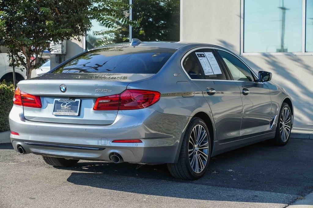 used 2018 BMW 530e car, priced at $17,987