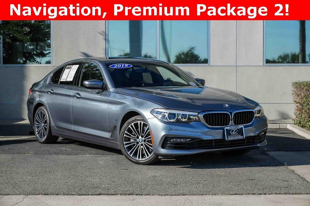 used 2018 BMW 530e car, priced at $17,987