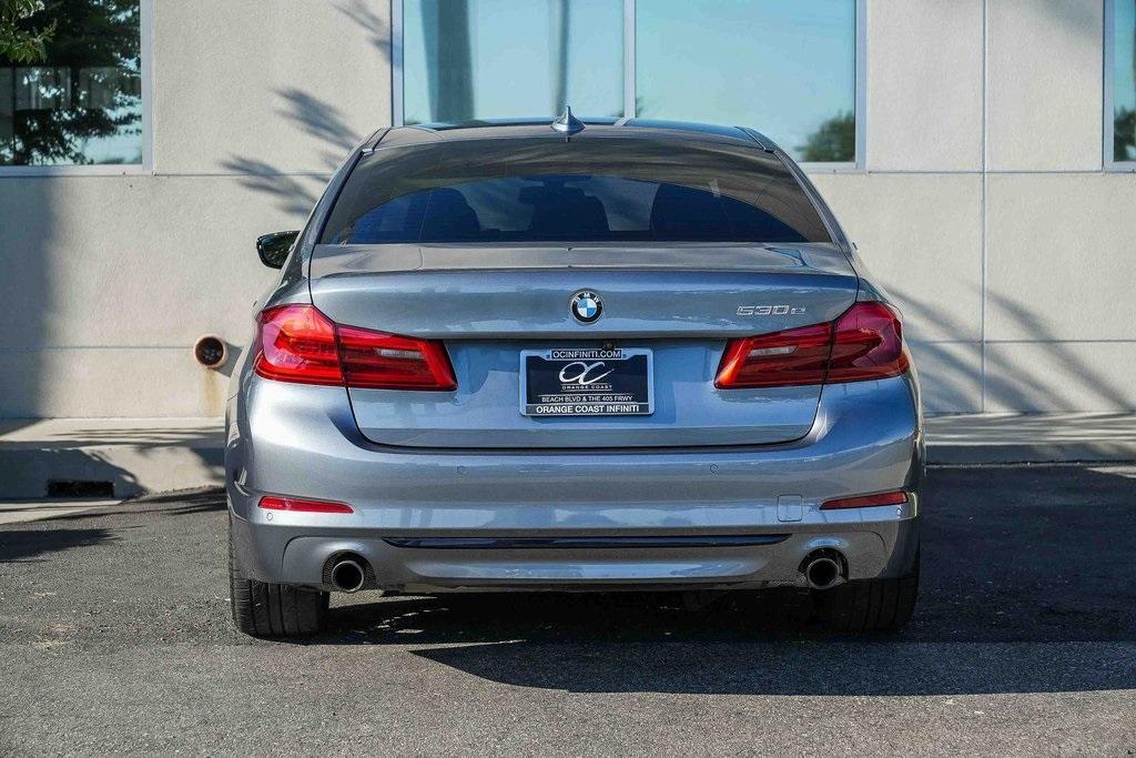 used 2018 BMW 530e car, priced at $17,987