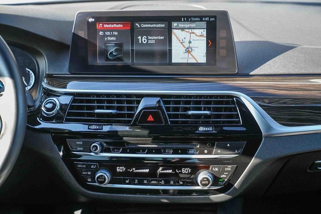 used 2018 BMW 530e car, priced at $17,987