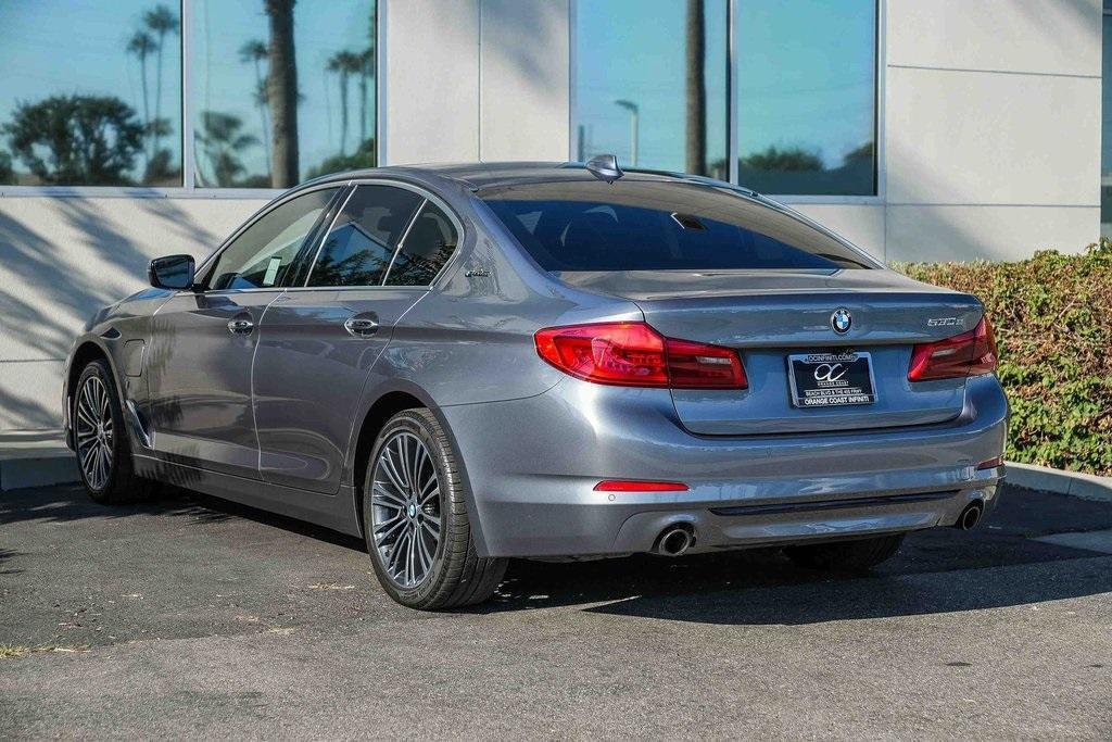 used 2018 BMW 530e car, priced at $17,987