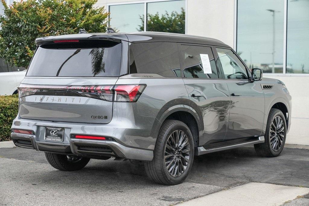 new 2025 INFINITI QX80 car, priced at $112,590