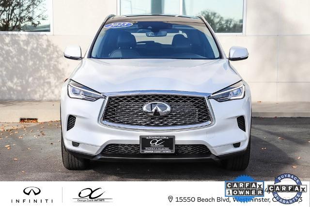 used 2023 INFINITI QX50 car, priced at $31,587