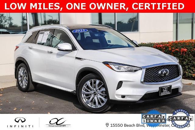 used 2023 INFINITI QX50 car, priced at $31,587