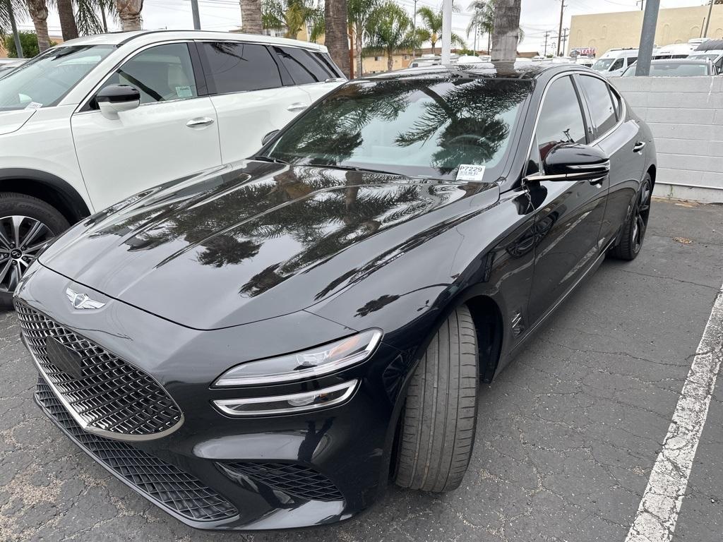 used 2023 Genesis G70 car, priced at $30,987