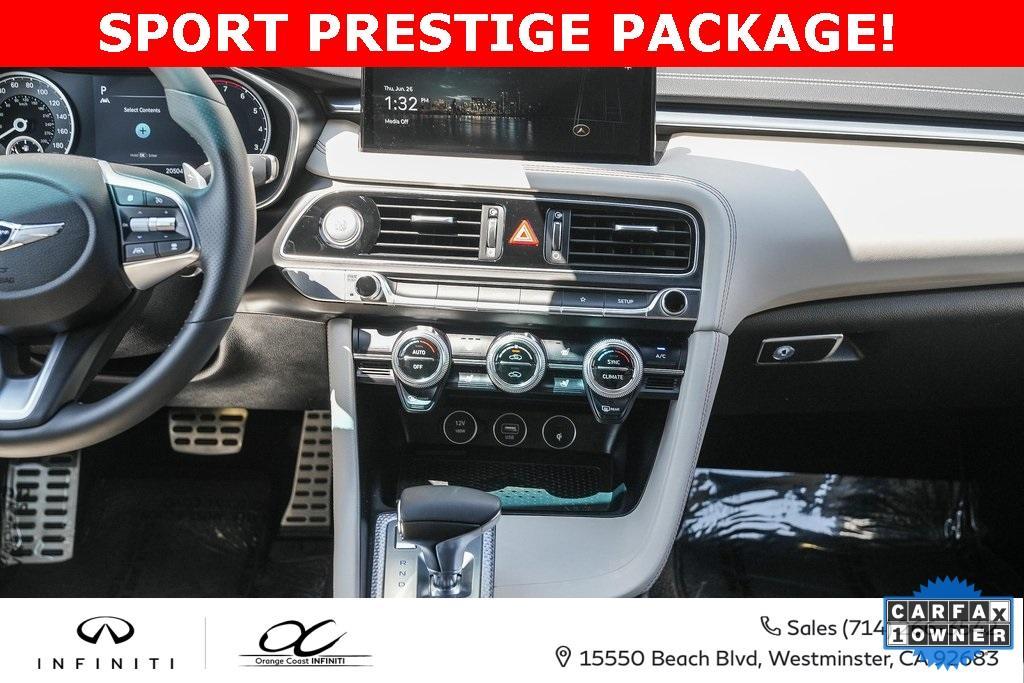 used 2023 Genesis G70 car, priced at $30,687