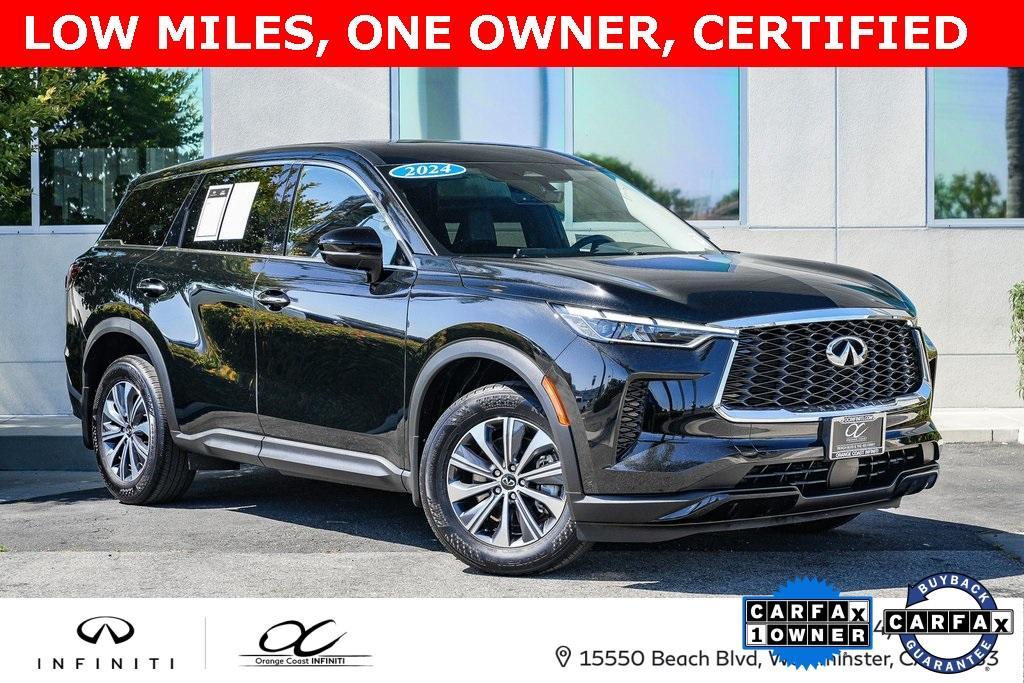 used 2024 INFINITI QX60 car, priced at $39,497
