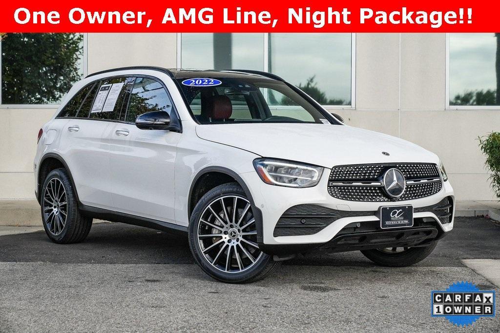 used 2022 Mercedes-Benz GLC 300 car, priced at $29,350