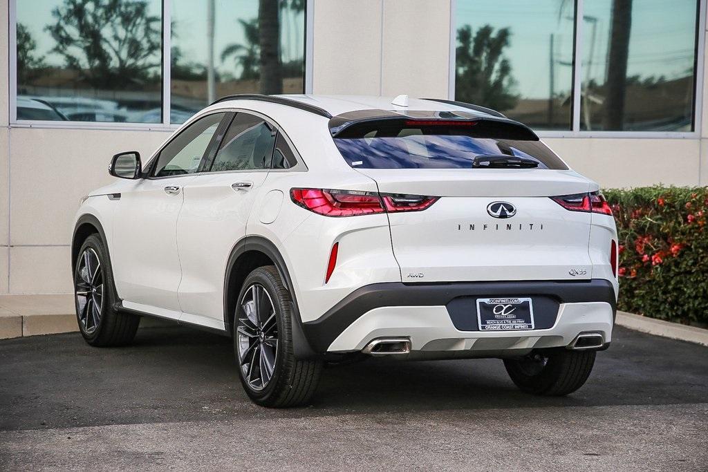 new 2025 INFINITI QX55 car, priced at $52,985