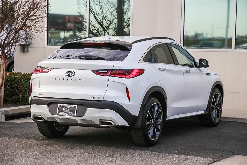 new 2025 INFINITI QX55 car, priced at $52,985