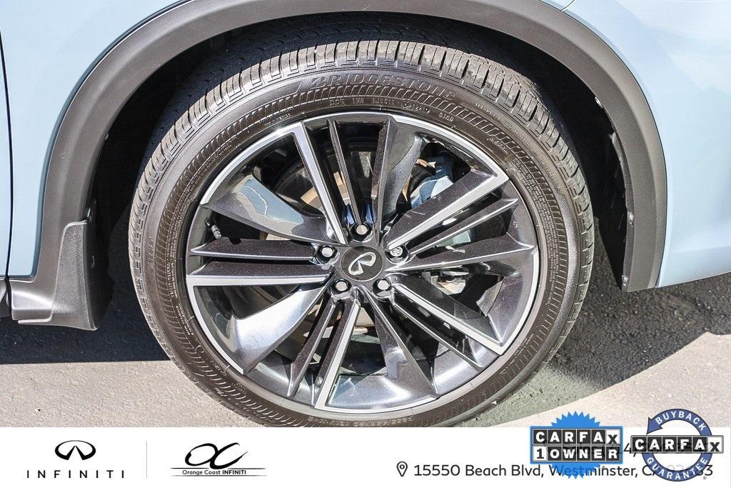 used 2023 INFINITI QX50 car, priced at $30,587