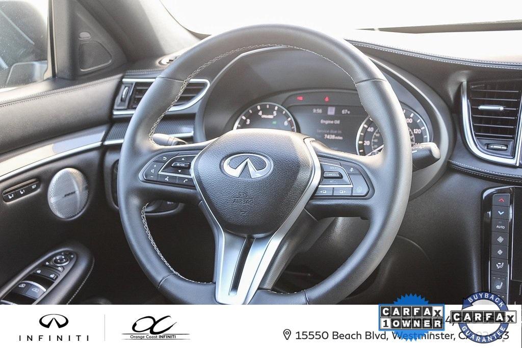 used 2023 INFINITI QX50 car, priced at $30,587