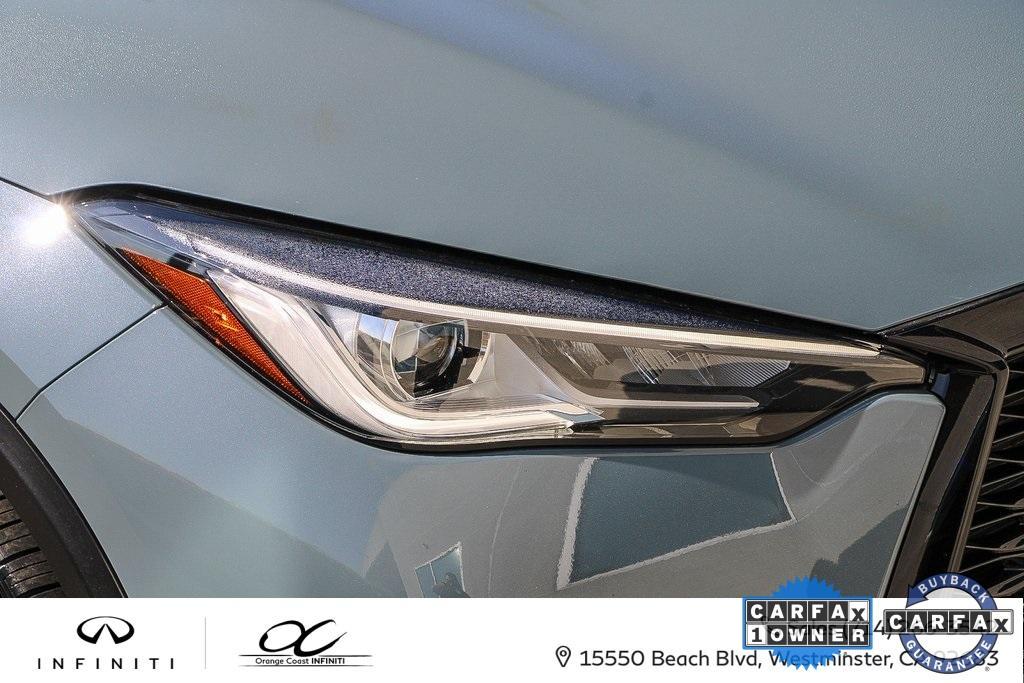used 2023 INFINITI QX50 car, priced at $30,587