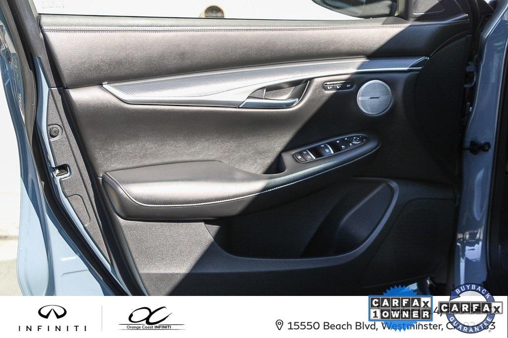 used 2023 INFINITI QX50 car, priced at $30,587