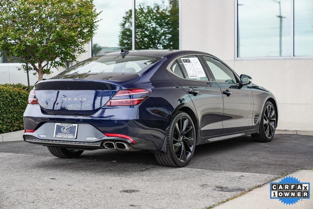 used 2023 Genesis G70 car, priced at $30,497