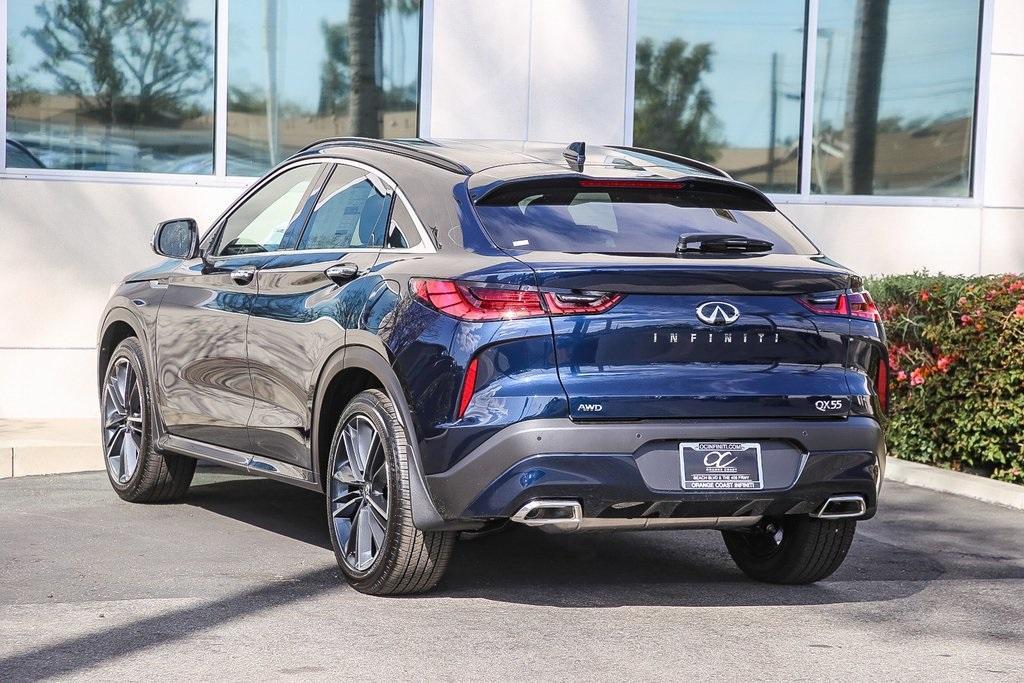 new 2025 INFINITI QX55 car, priced at $52,085