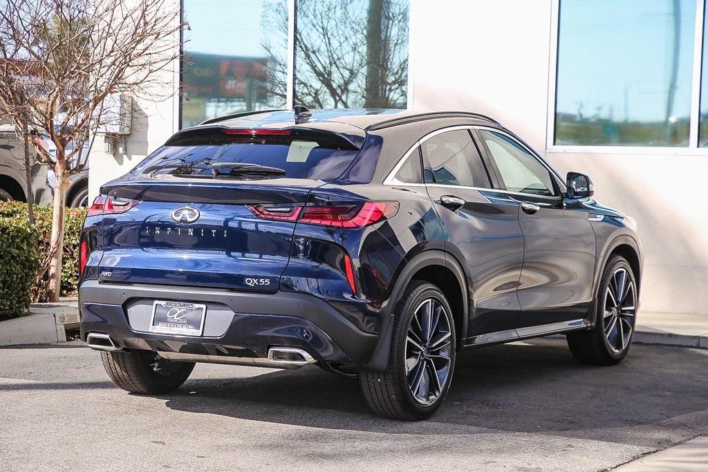 new 2025 INFINITI QX55 car, priced at $52,085