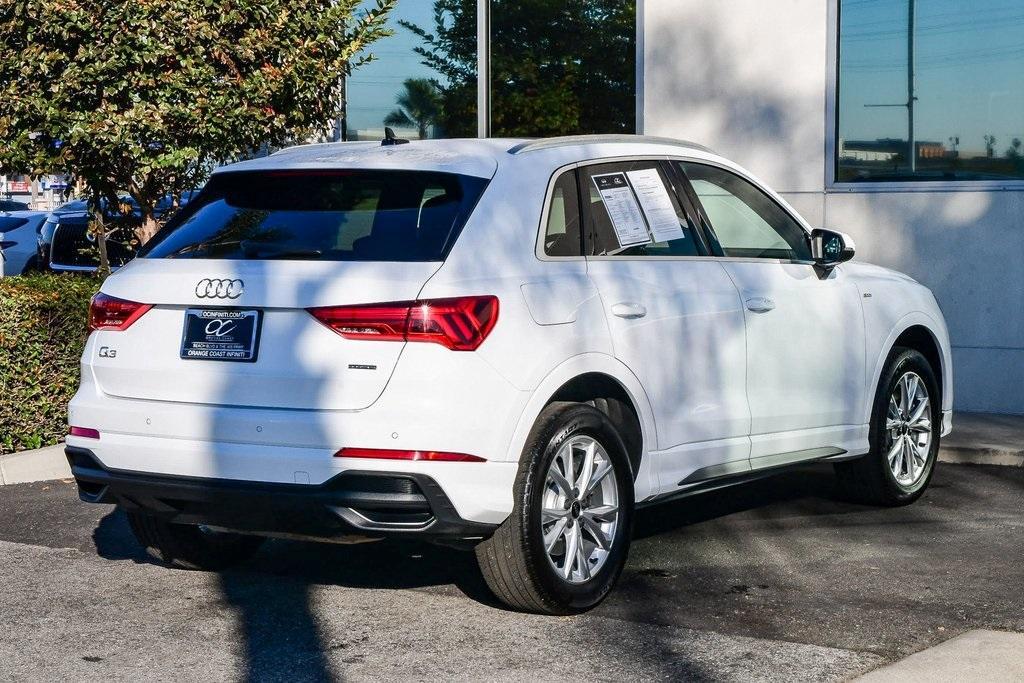 used 2024 Audi Q3 car, priced at $25,900