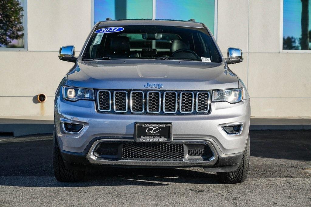used 2021 Jeep Grand Cherokee car, priced at $22,500
