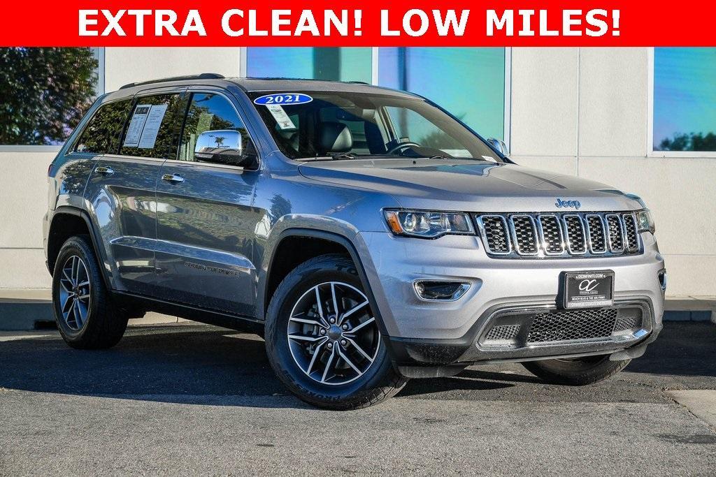 used 2021 Jeep Grand Cherokee car, priced at $23,800