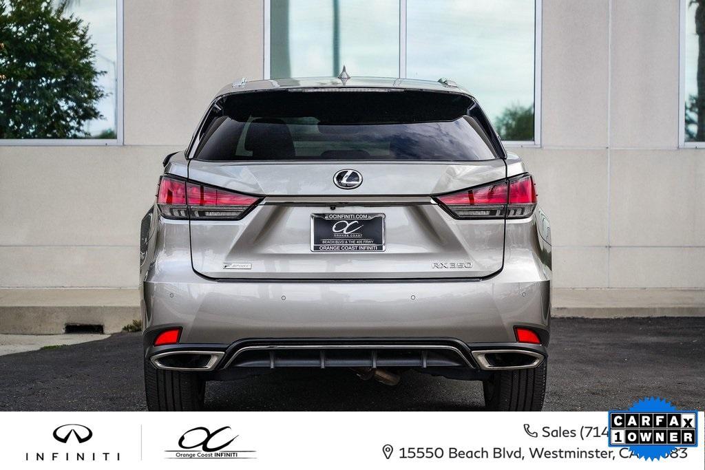 used 2022 Lexus RX 350 car, priced at $46,587