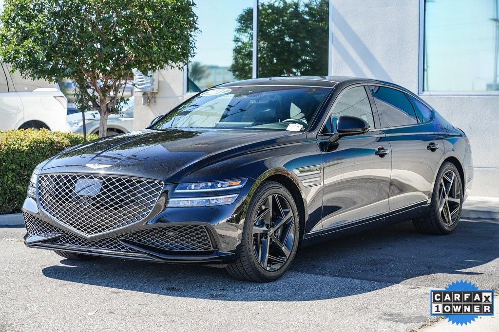 used 2023 Genesis G80 car, priced at $36,987