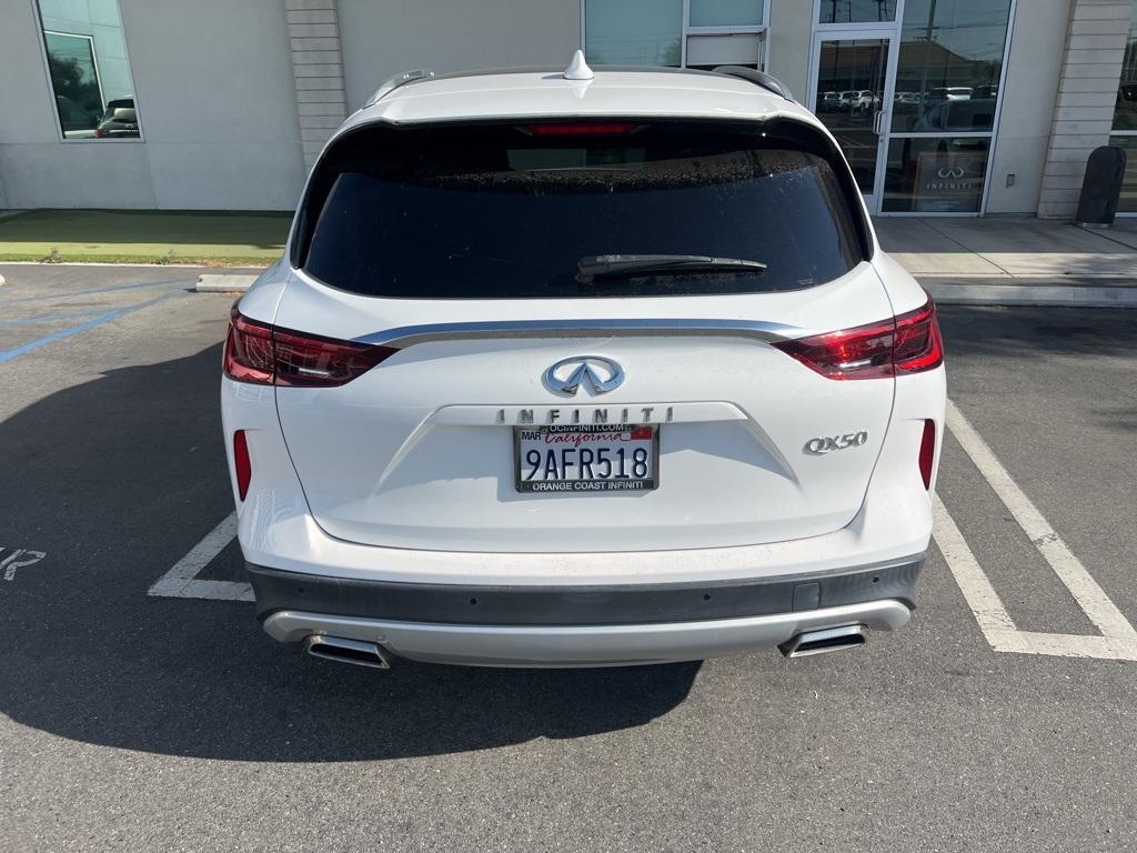 used 2022 INFINITI QX50 car, priced at $29,987