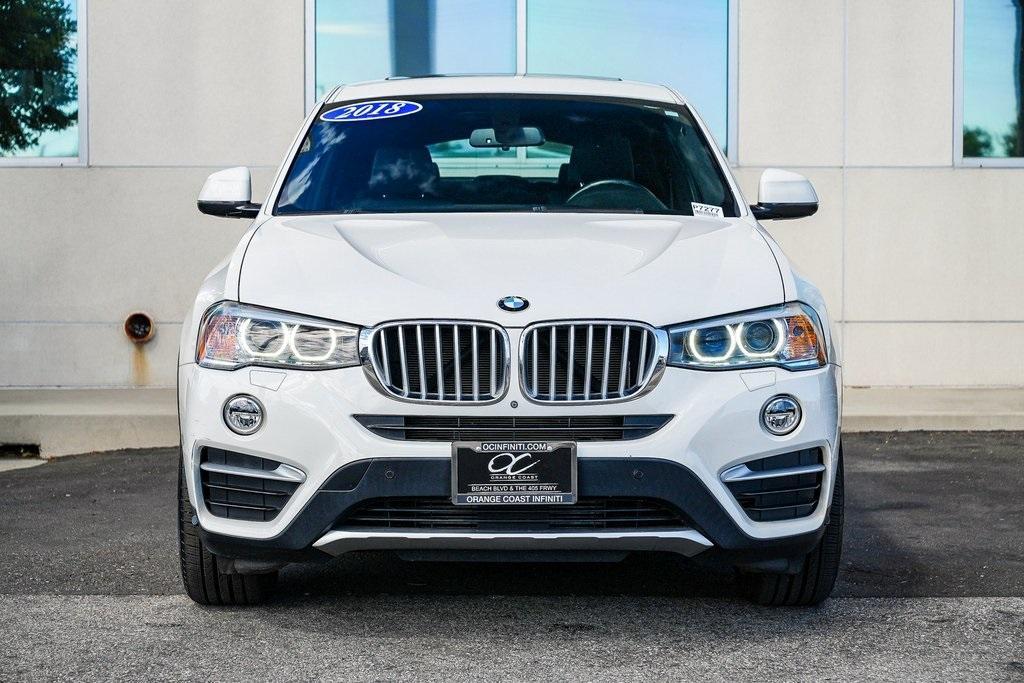 used 2018 BMW X4 car, priced at $21,500