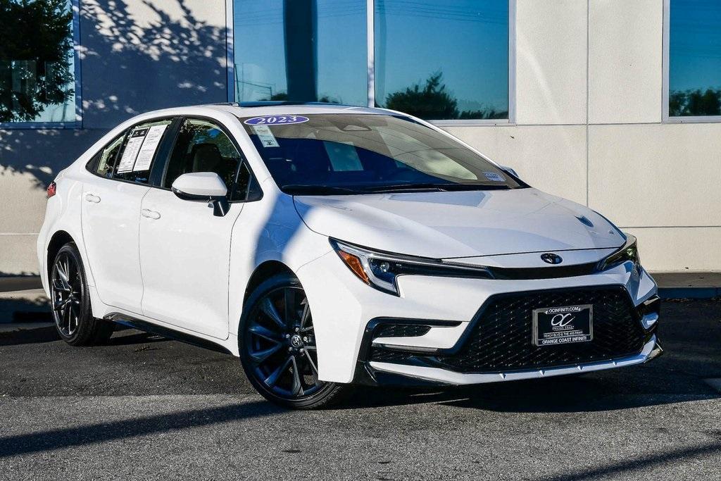 used 2023 Toyota Corolla car, priced at $23,500