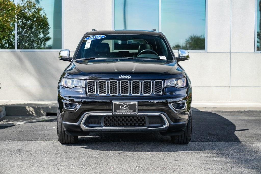used 2022 Jeep Grand Cherokee WK car, priced at $29,587