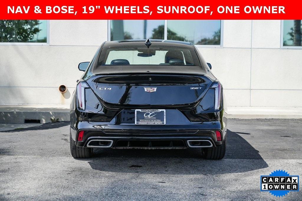 used 2022 Cadillac CT4 car, priced at $32,587