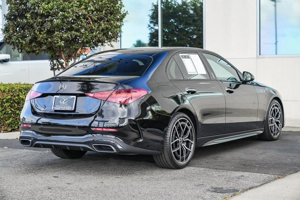 used 2023 Mercedes-Benz C-Class car, priced at $34,980