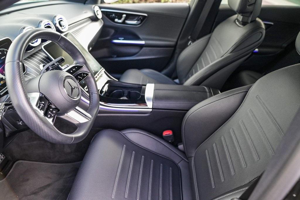 used 2023 Mercedes-Benz C-Class car, priced at $34,980