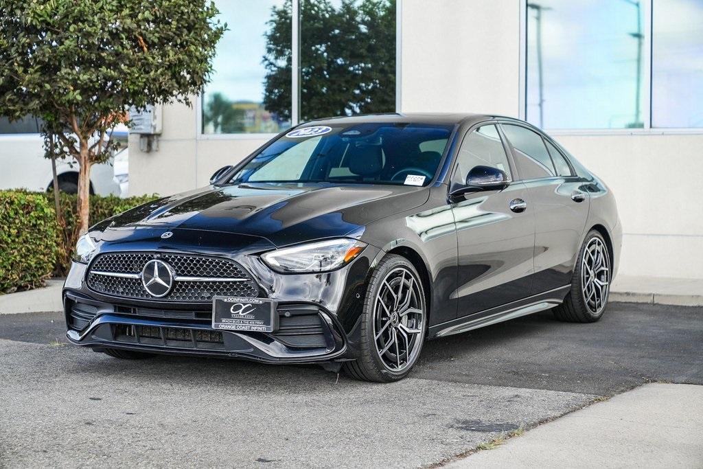 used 2023 Mercedes-Benz C-Class car, priced at $34,980
