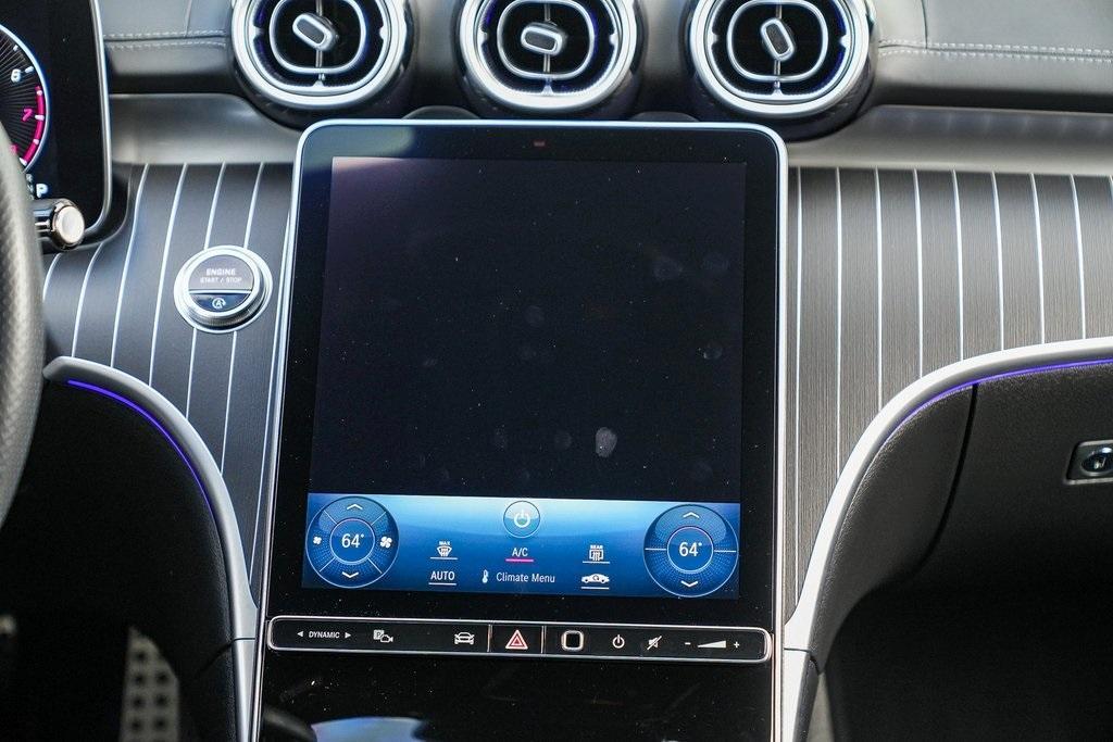 used 2023 Mercedes-Benz C-Class car, priced at $34,980