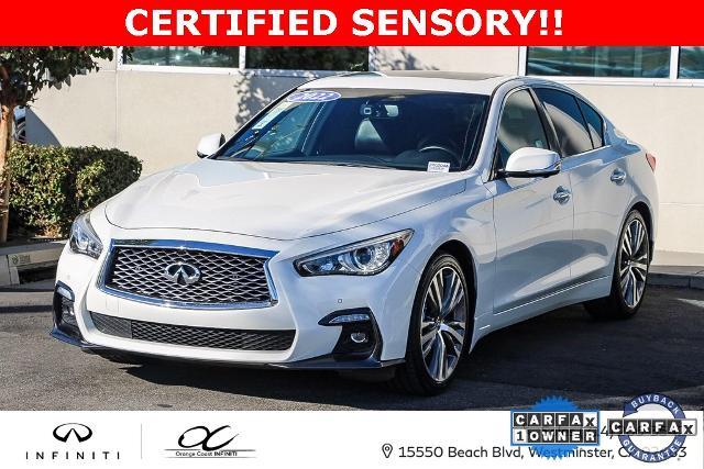 used 2022 INFINITI Q50 car, priced at $30,587