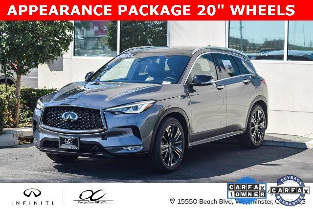 used 2021 INFINITI QX50 car, priced at $26,987