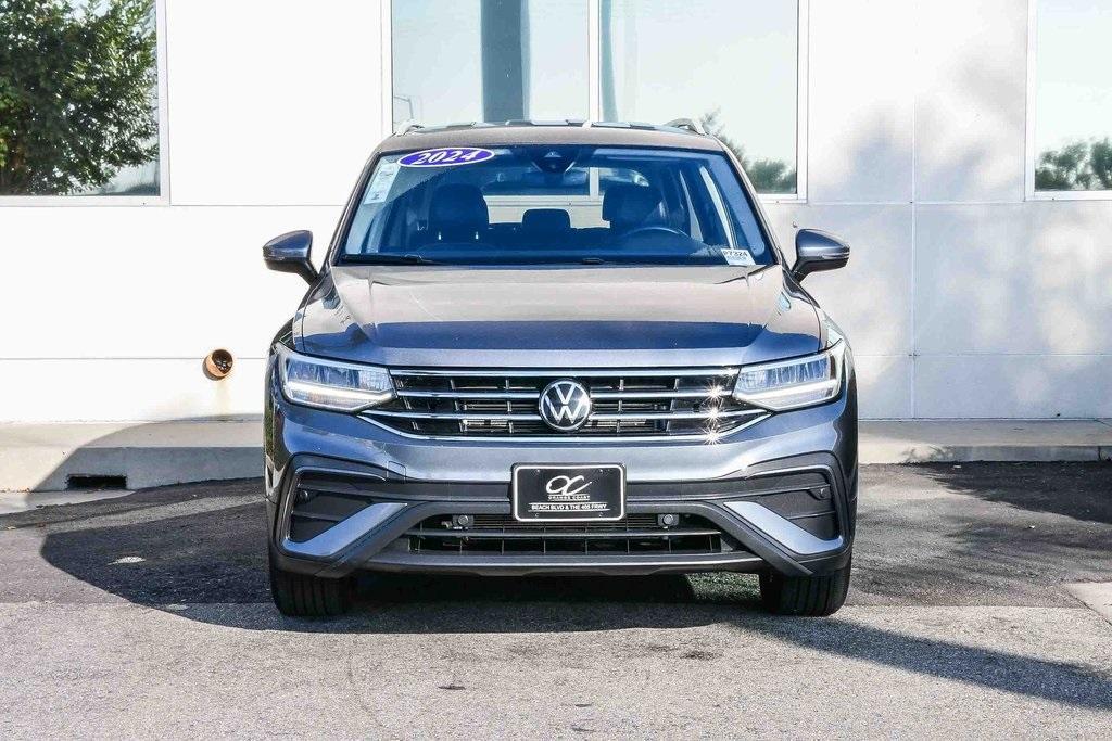 used 2024 Volkswagen Tiguan car, priced at $23,500