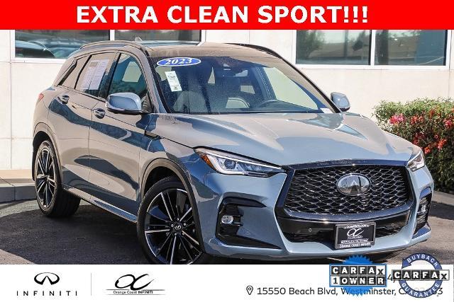 used 2023 INFINITI QX50 car, priced at $32,387