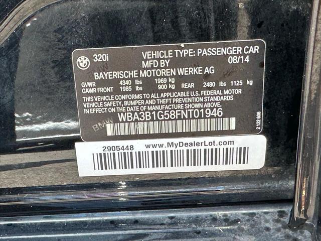 used 2015 BMW 320 car, priced at $9,900